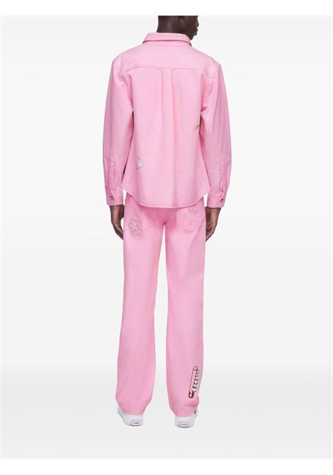 Camicia con charm in rosa Marc Jacobs - unisex MARC JACOBS | 2S5RTP004D09678